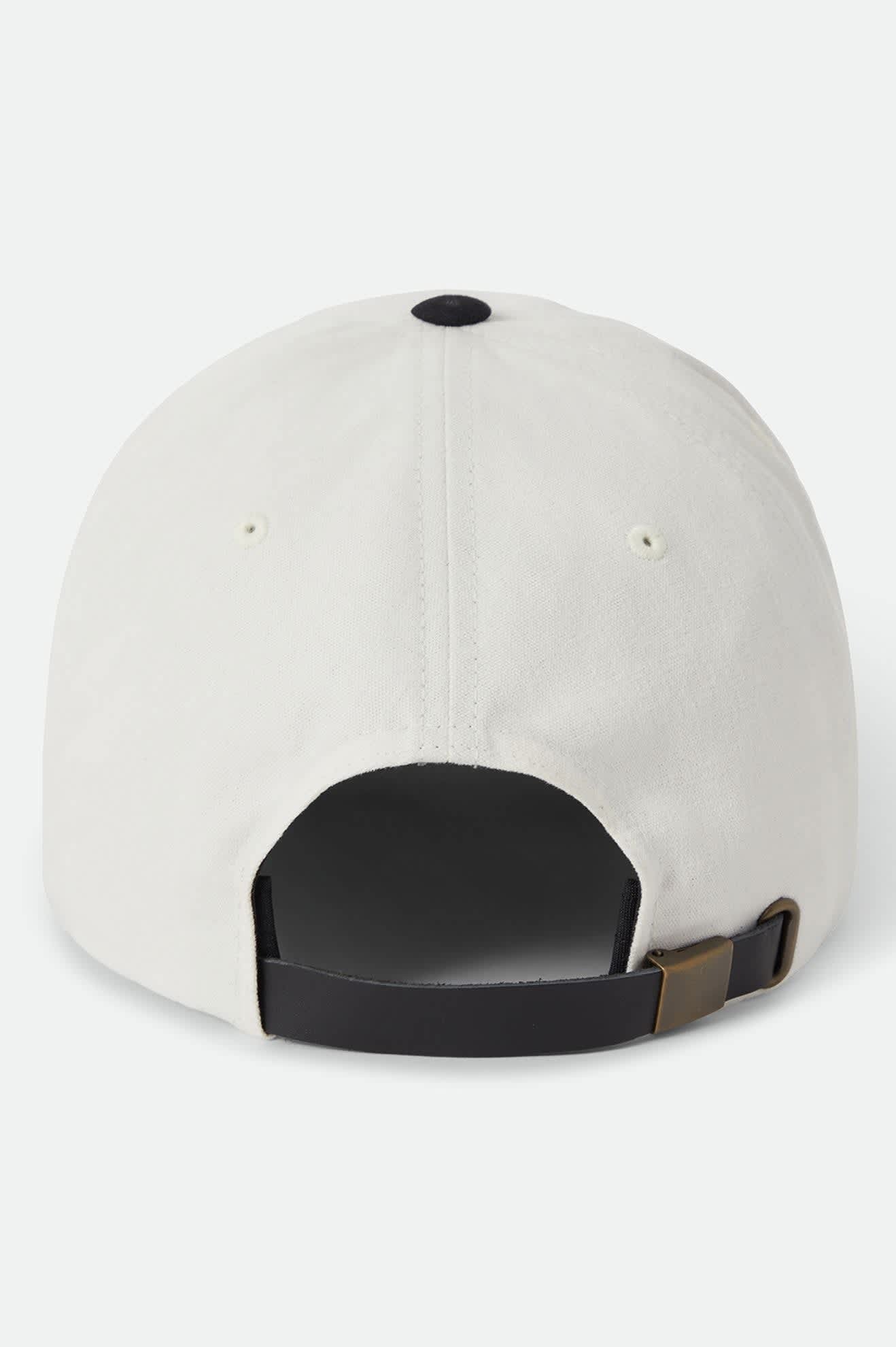 Big B Adjustable Hat - Off White/Black/Mustard