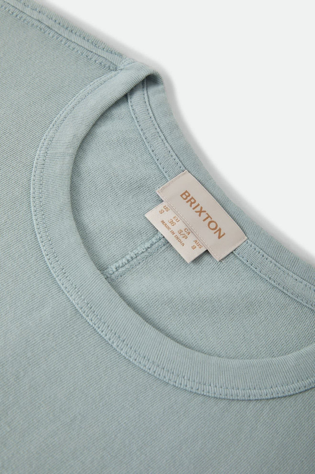 Carefree Organic Garment Dye Perfect T-Shirt - Sea Grass