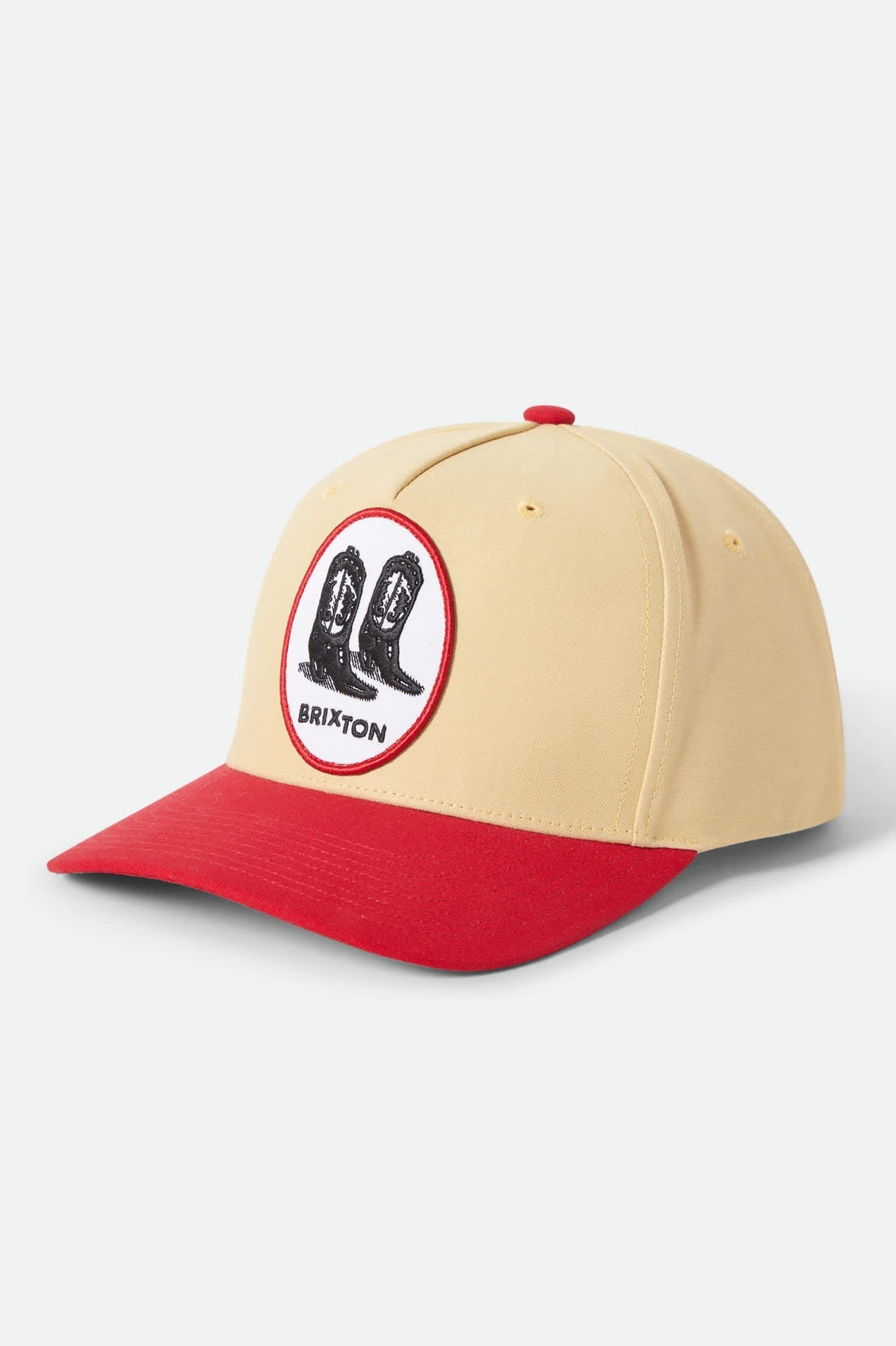 Two Boots Netplus Snapback - Celestial Yellow/Red