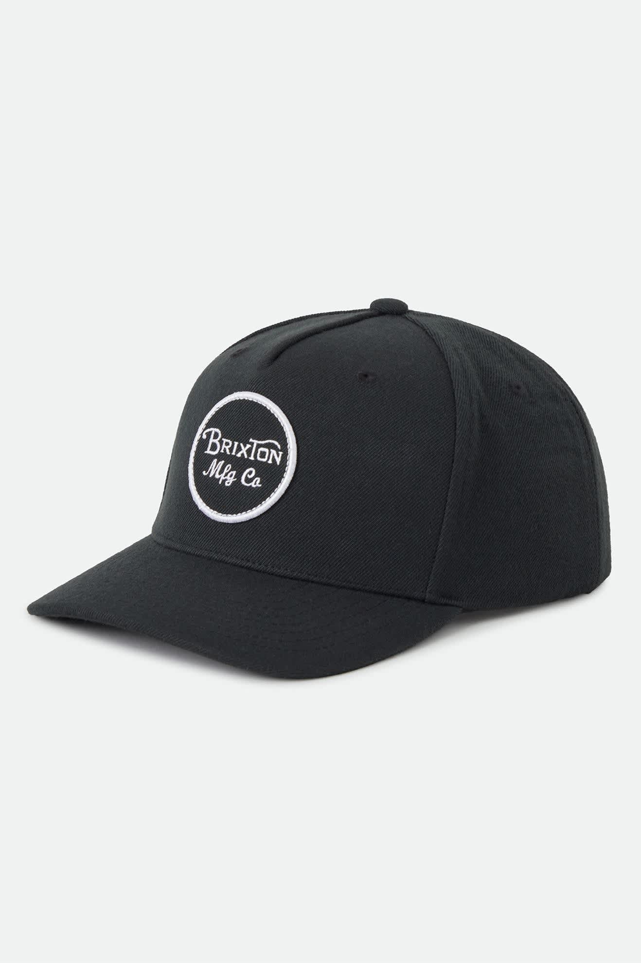 Wheeler Snapback - Black