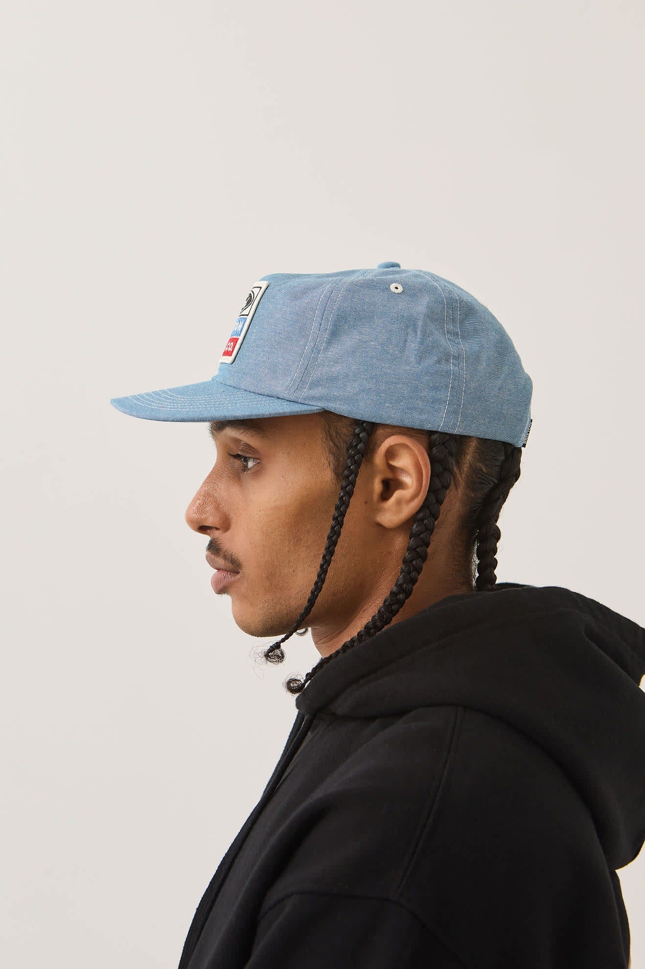 Ford Service Dept Snapback - Blue Chambray