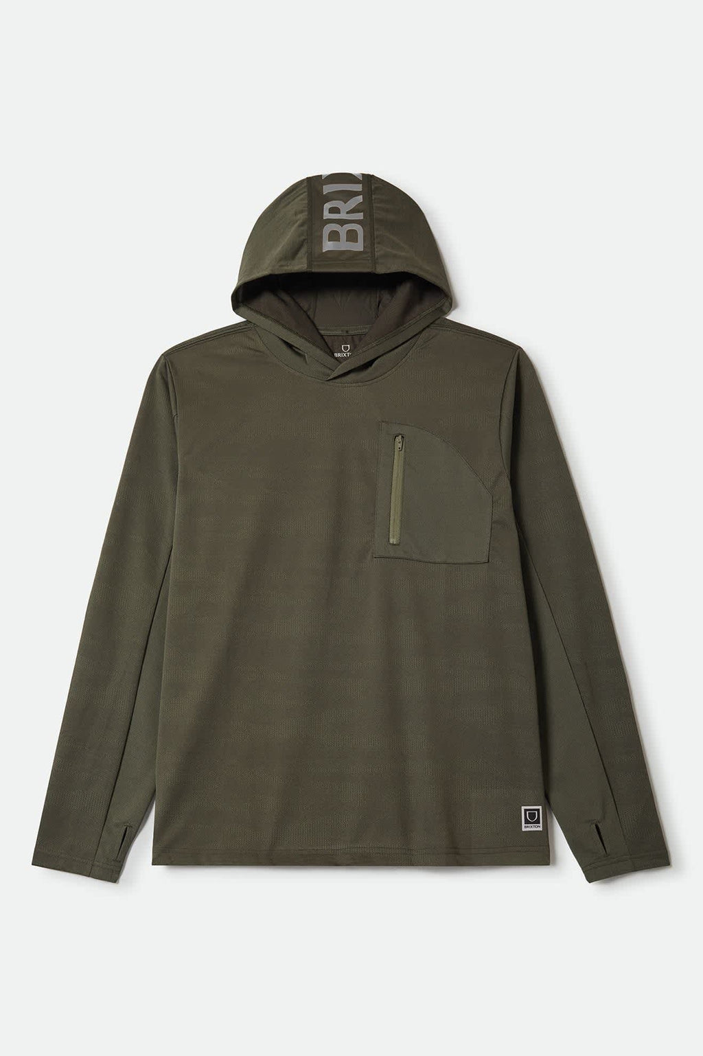 Journey Long Sleeve Sun Hoodie - Olive Tiger Camo