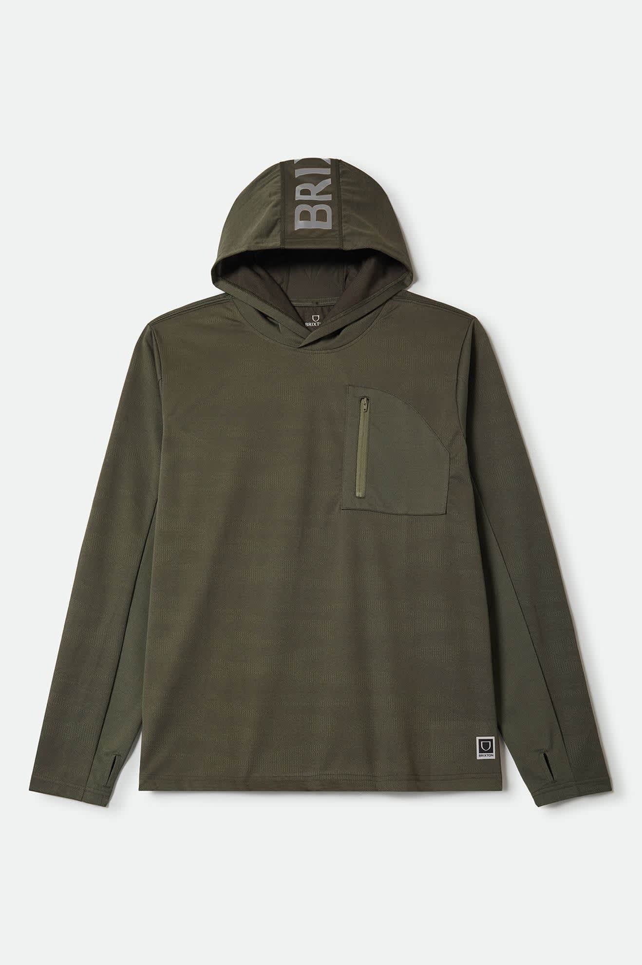 Journey Long Sleeve Sun Hoodie - Olive Tiger Camo