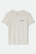 Pinned Slim Crew T-Shirt - Off White