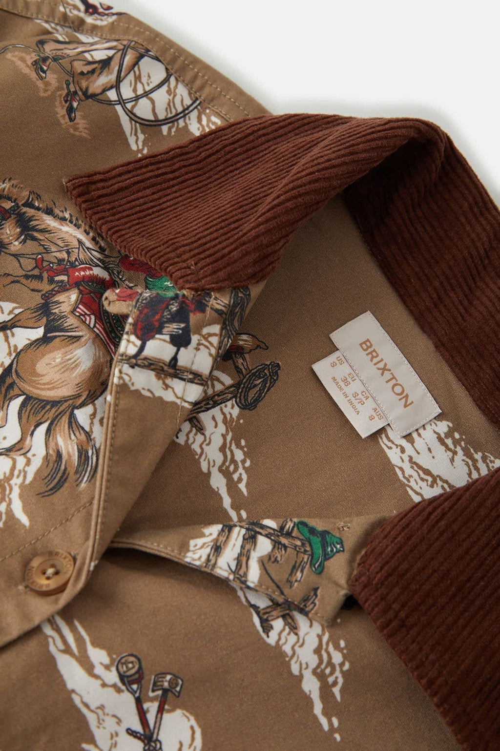 Utopia Overshirt - Mid Century Cowboy Print