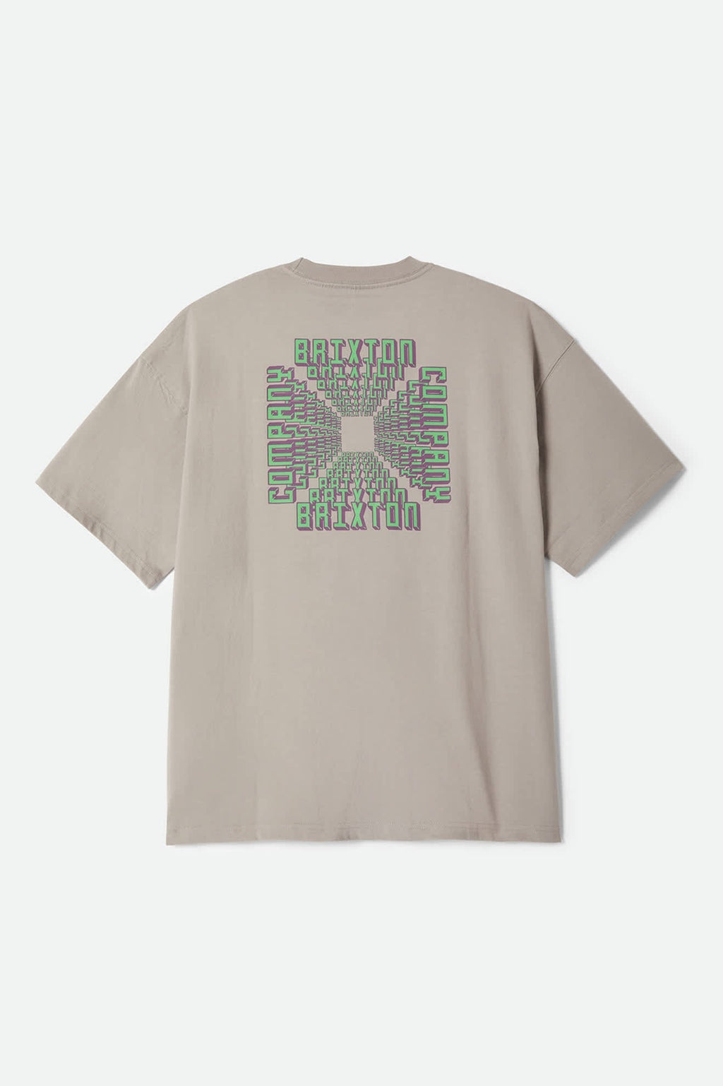 Ursa Short Sleeve Oversized T-Shirt - Pebble Stone
