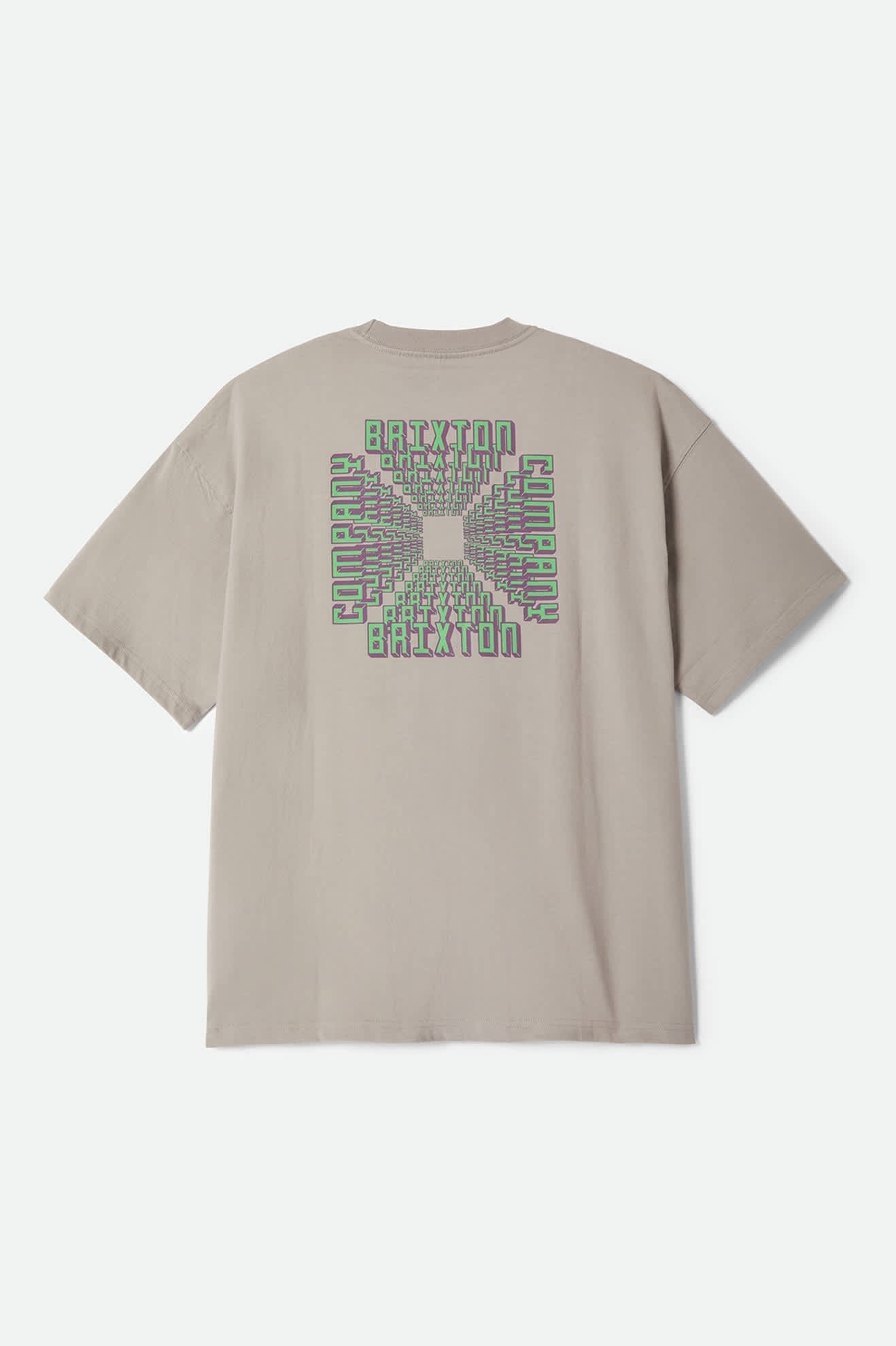 Ursa Short Sleeve Oversized T-Shirt - Pebble Stone