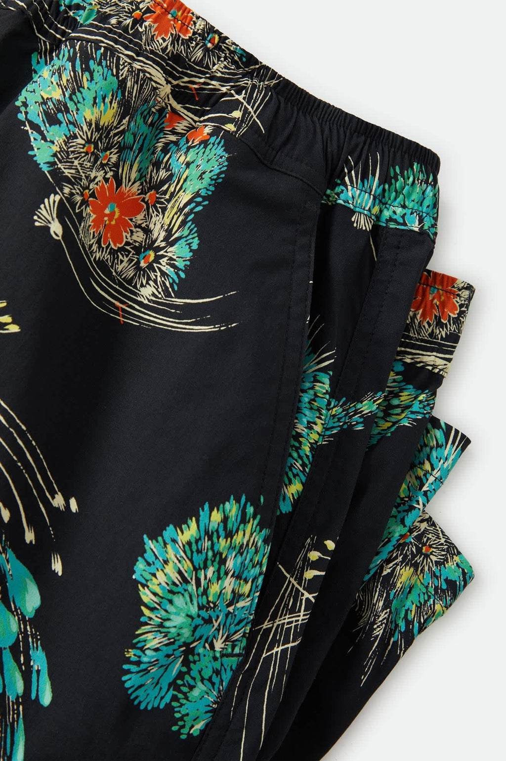 Everyday Stretch Hybrid Short 7" - Black Floral