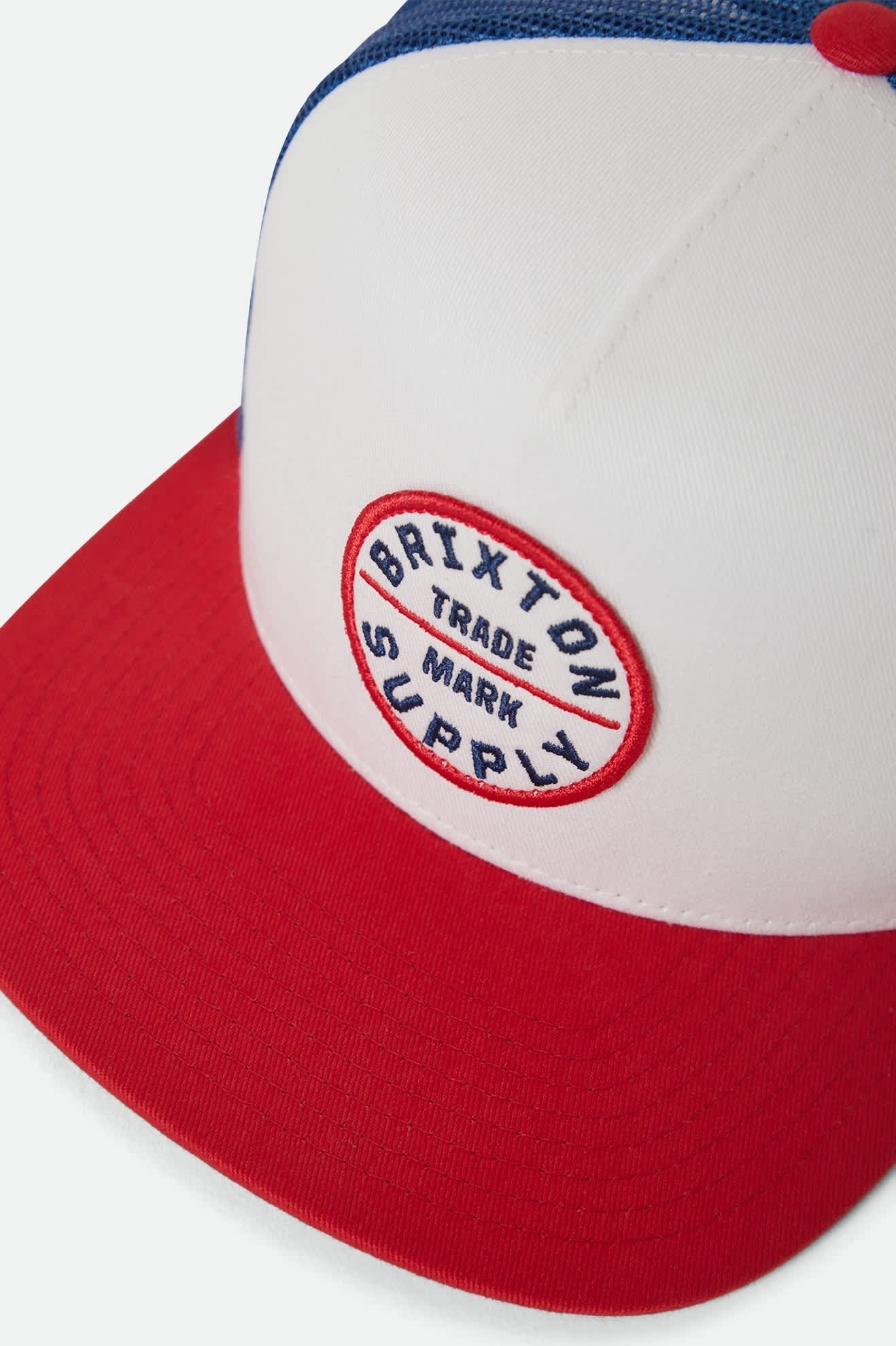 Oath Trucker Hat - White/Midnight Blue/Adrenaline Rush