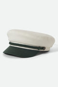 Fiddler Fisherman Cap - Primal Green/Whitecap