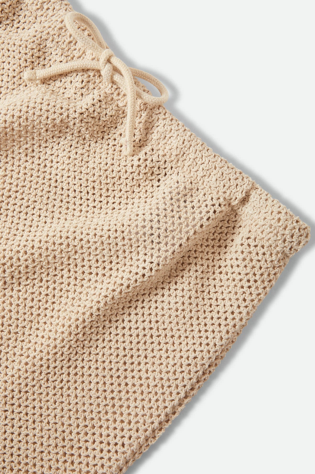 Mini Crochet Skirt - Timeless Taupe