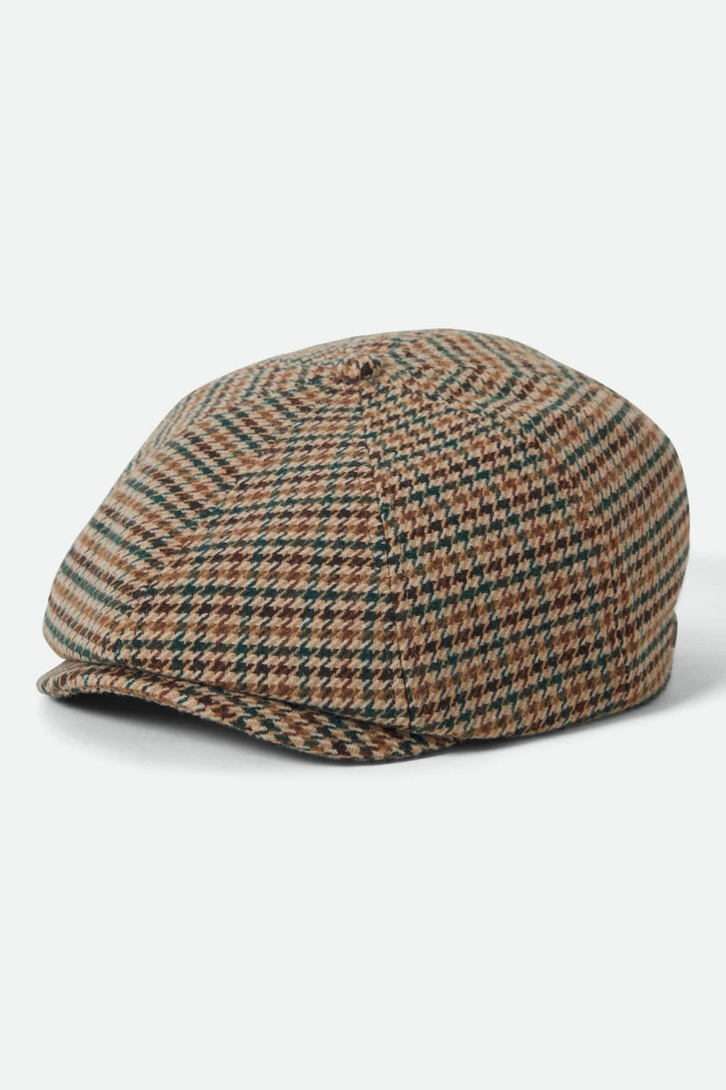 Brood Newsboy Cap - Dusted Ochre/Khaki/Verdant Green