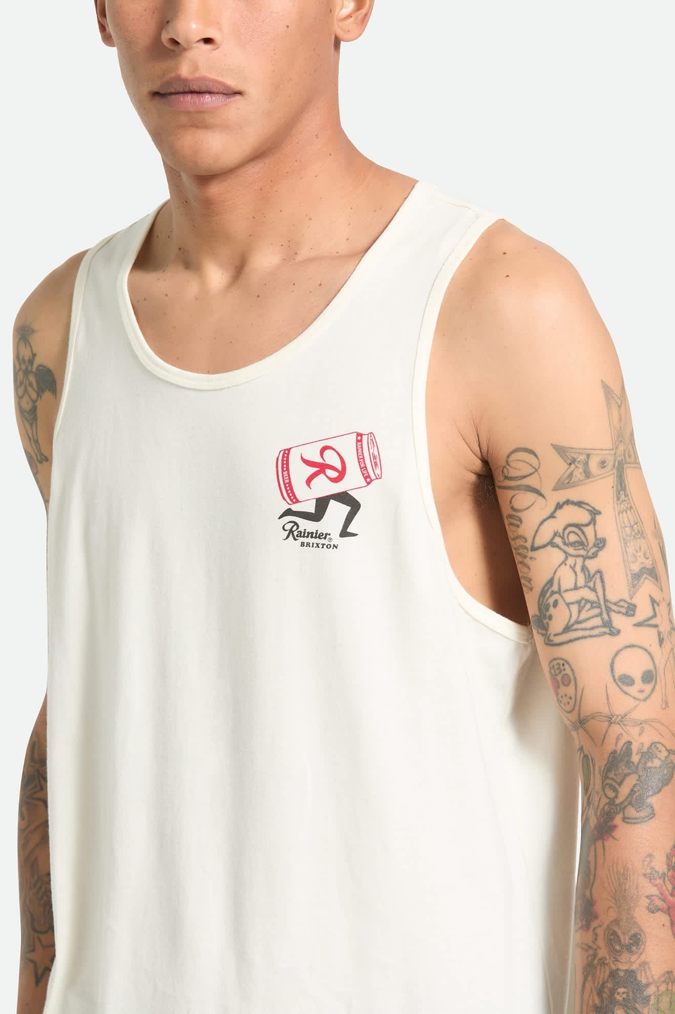 Rainier Beer Run Tank - Natural