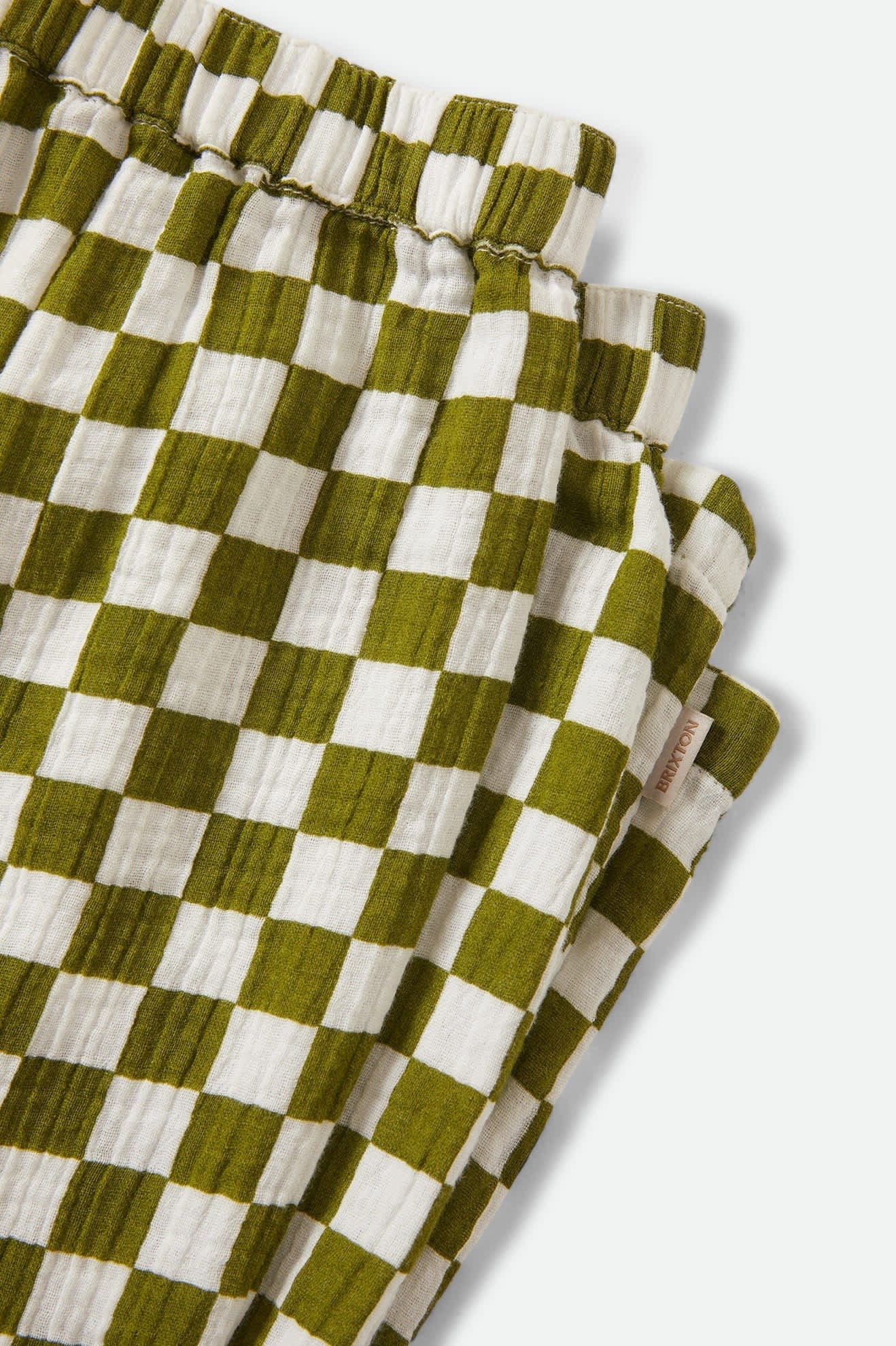 The Lola Lounge Pant - Sublime Green Checkerboard