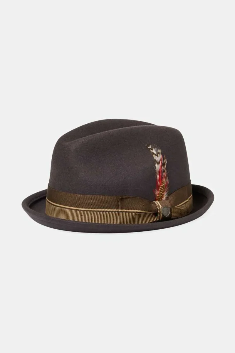 20th anniversary chocolate gold fedora