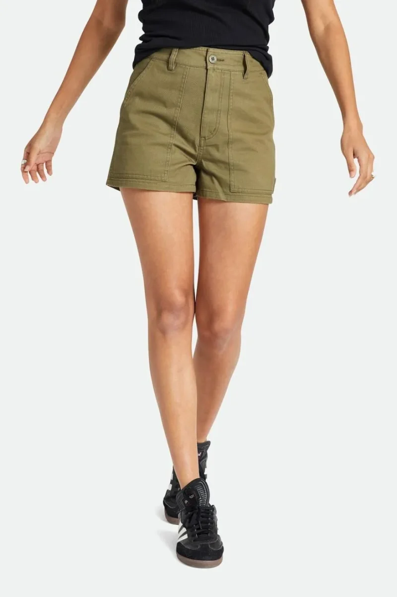 alameda short in military olive