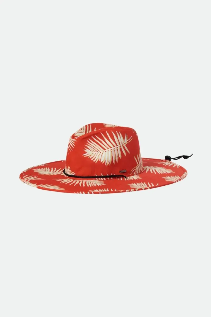 aloha red field sun hat