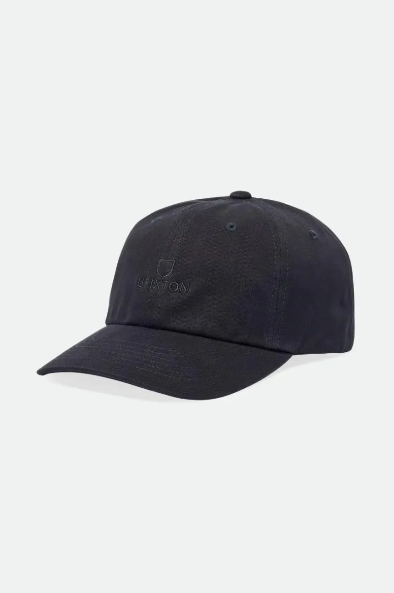 alpha lp black vintage adjustable hat