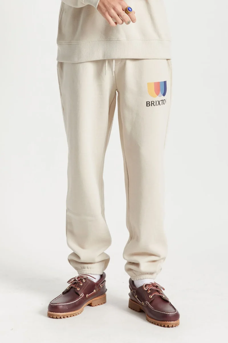 alton ii beige fleece joggers