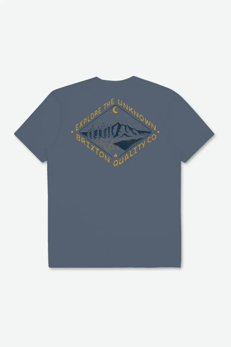 apalachin flint blue standard short sleeve tee