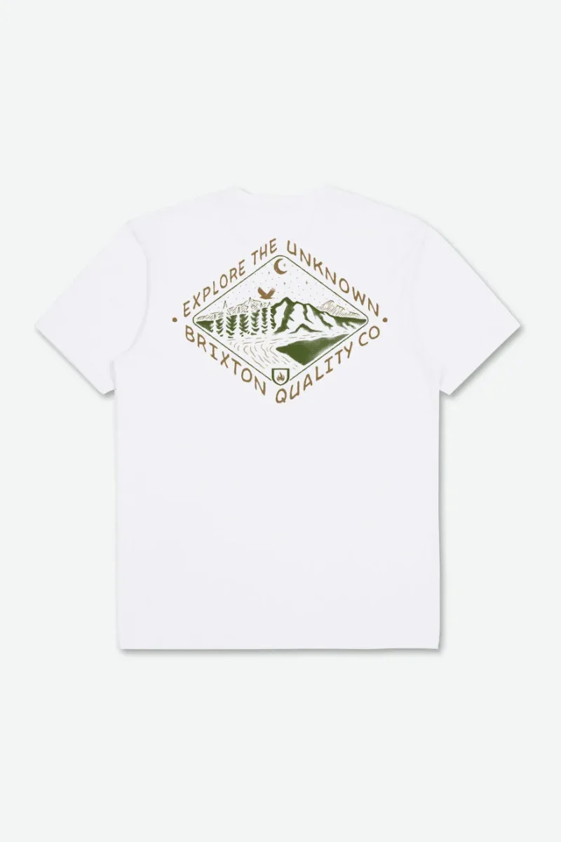 apalachin white short sleeve tee