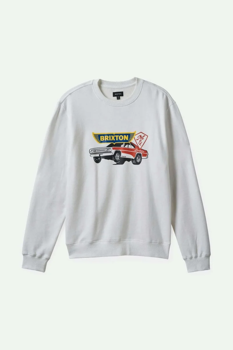 barona white crew neck t shirt