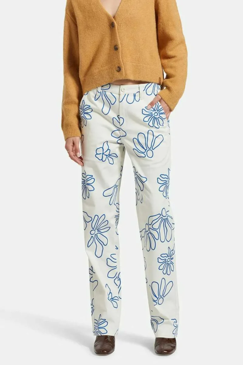 bedford off white daisy pants