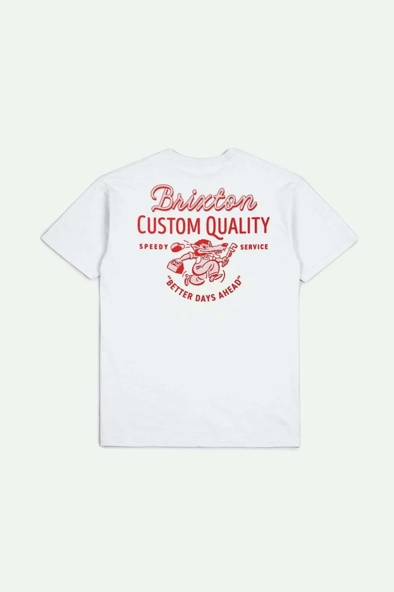 better days white standard short sleeve t shirt