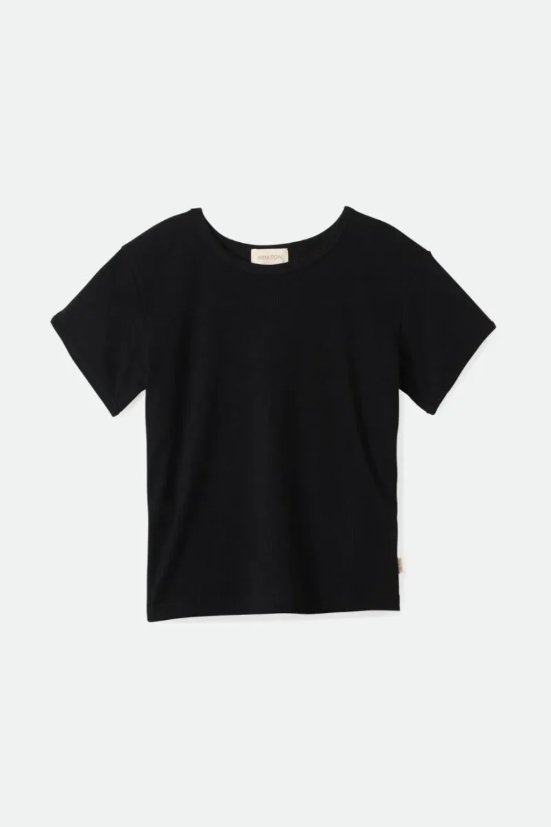 betty black baby tee