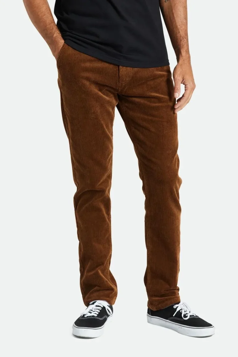 bison cord regular fit chino pants