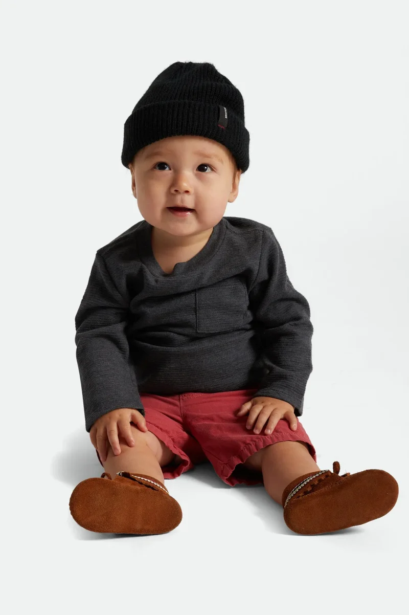 black baby heist beanie