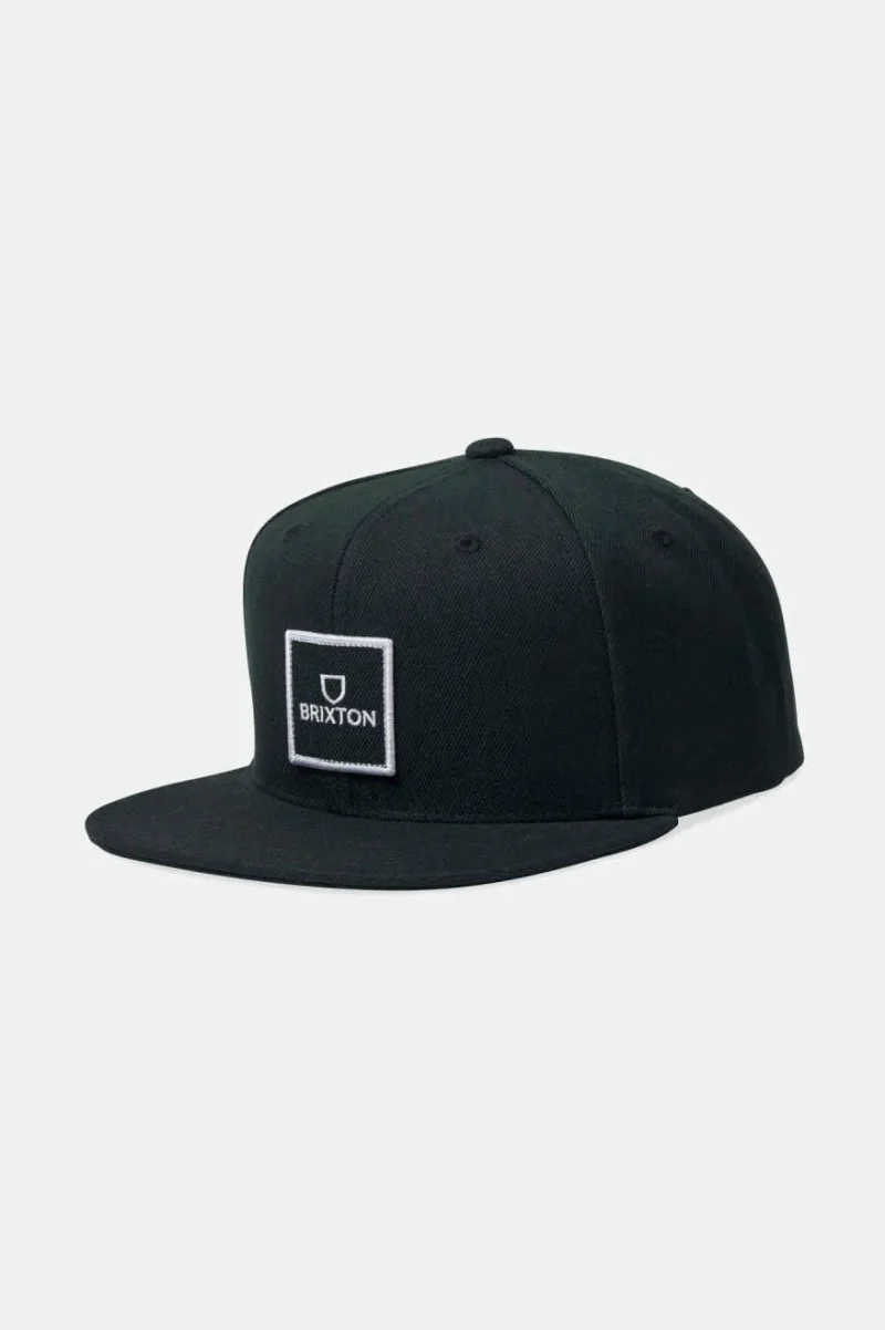 black black alpha square netplus mp snapback