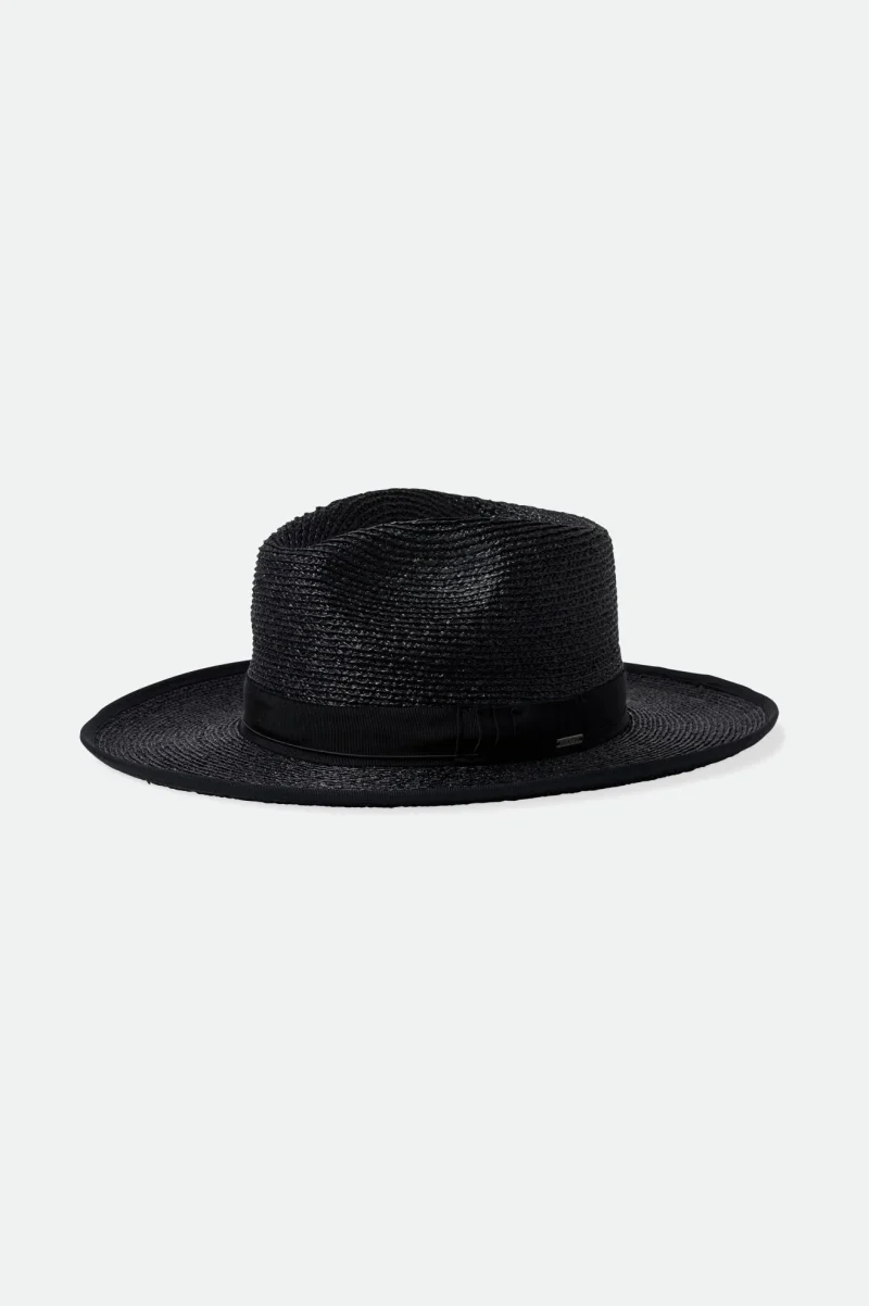 black black reno straw hat