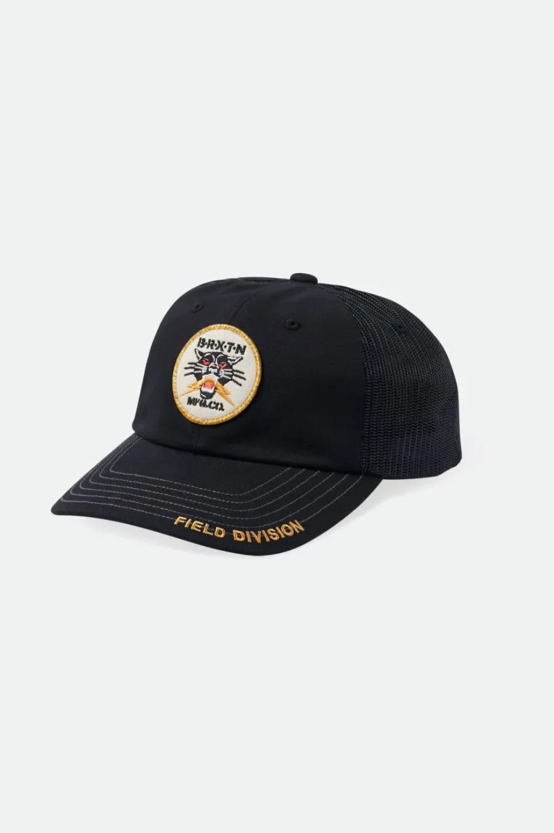 black black trucker hat sparks lp