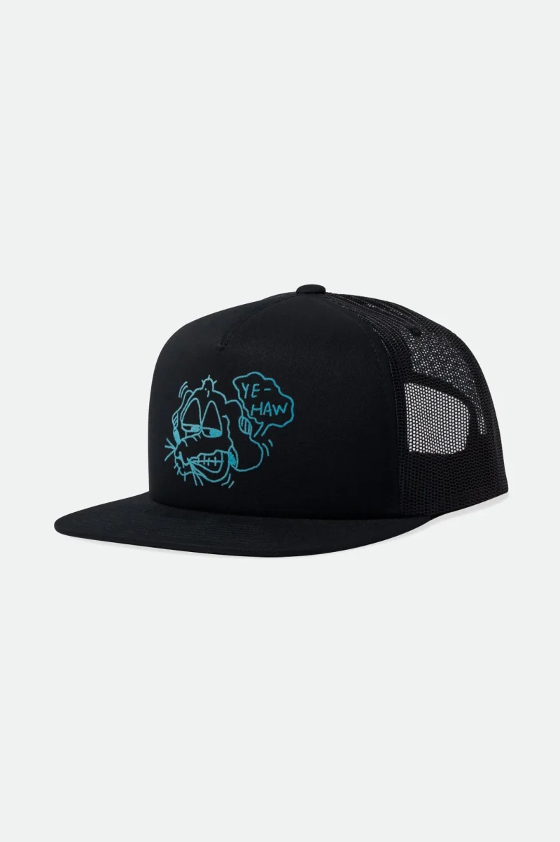 black black ye haw mp trucker hat