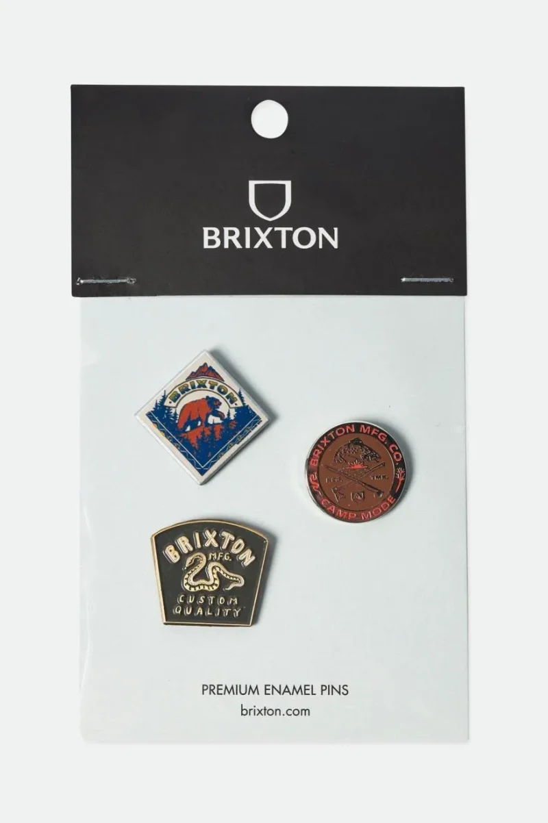 black camp mode pin set