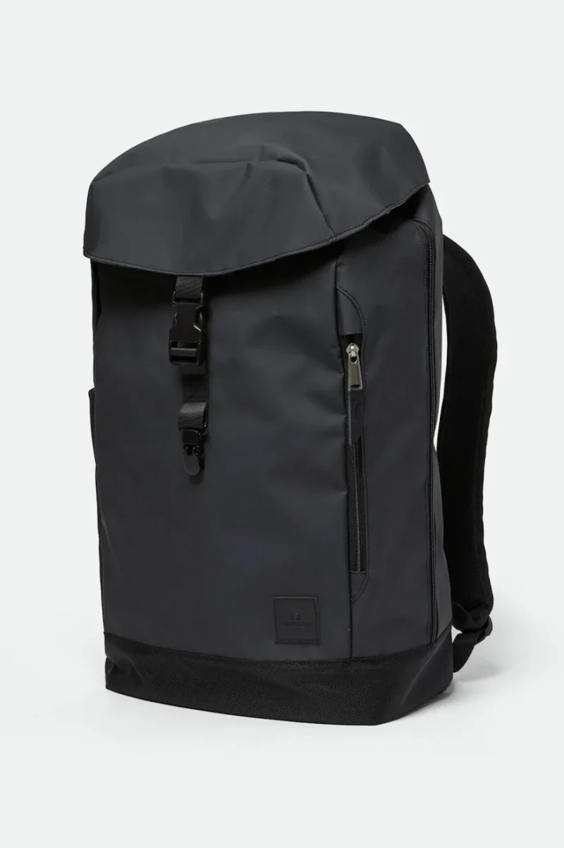 black commuter backpack