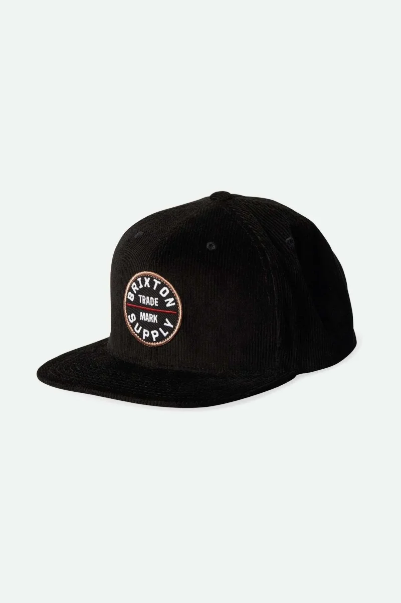 black cord oath iii snapback