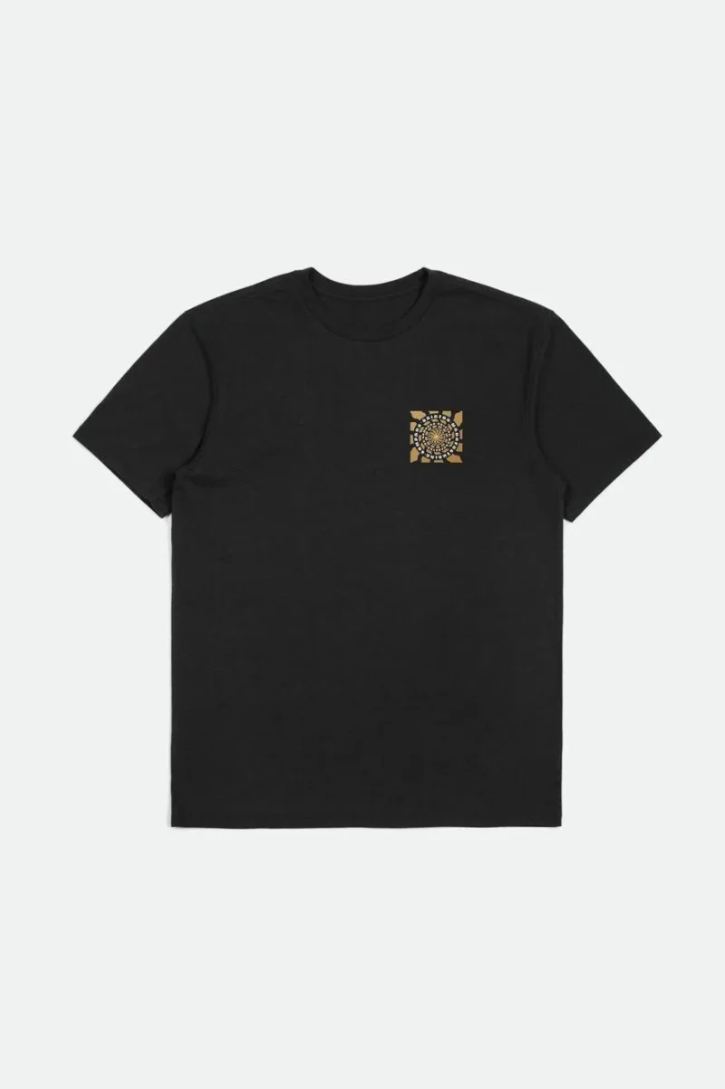 black dimension s s tailored tee