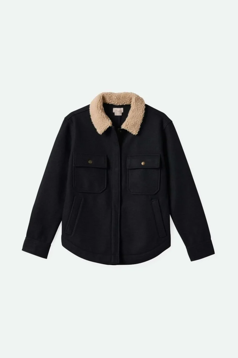 black durham shirt jacket