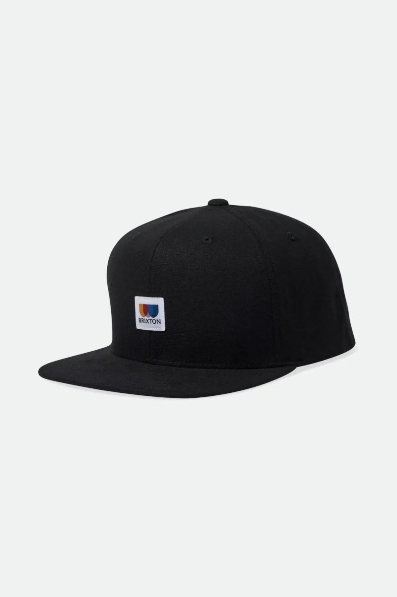 black hemp alton mp snapback cap