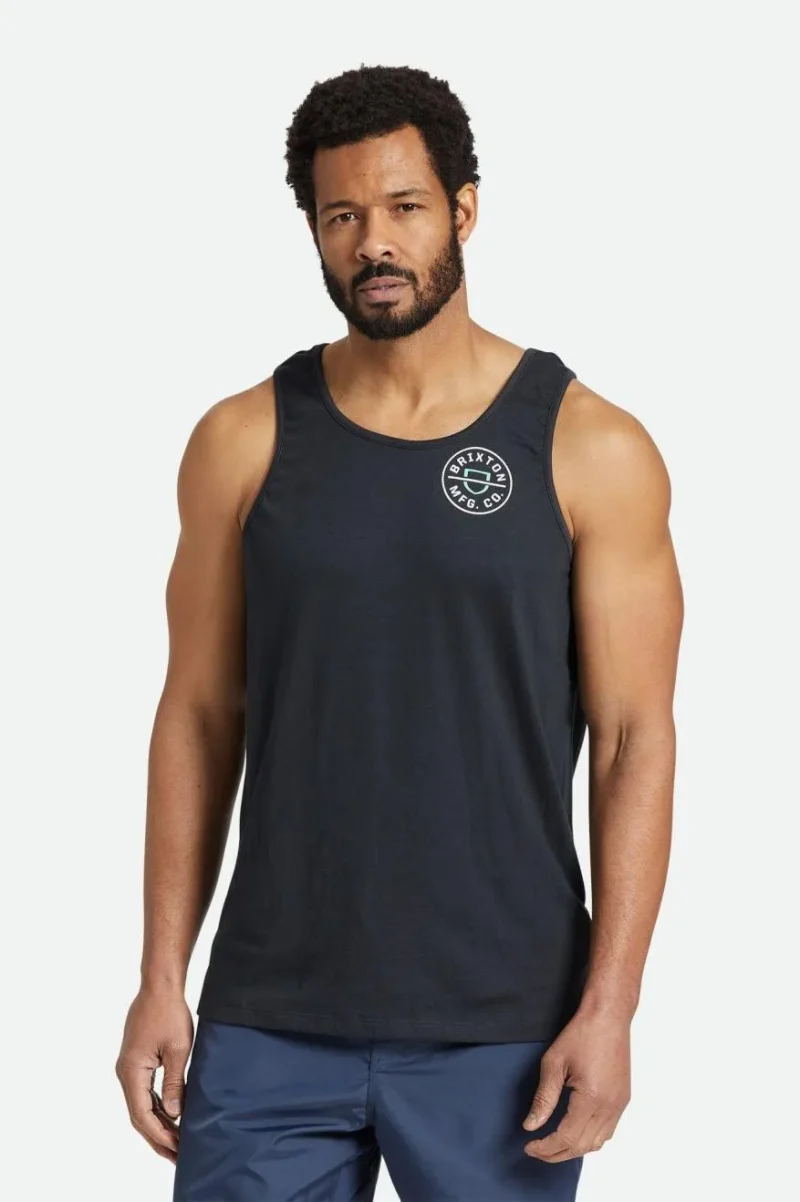 black jade crest tank top