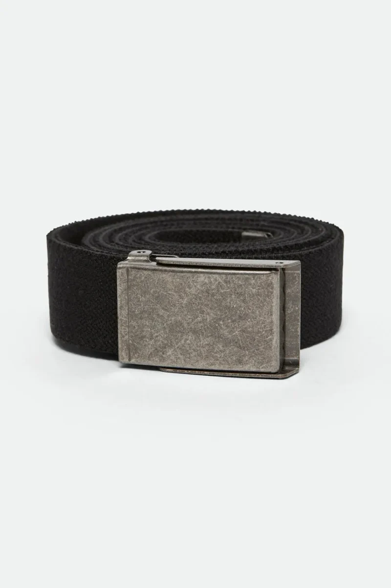 black stretch web belt for comfort