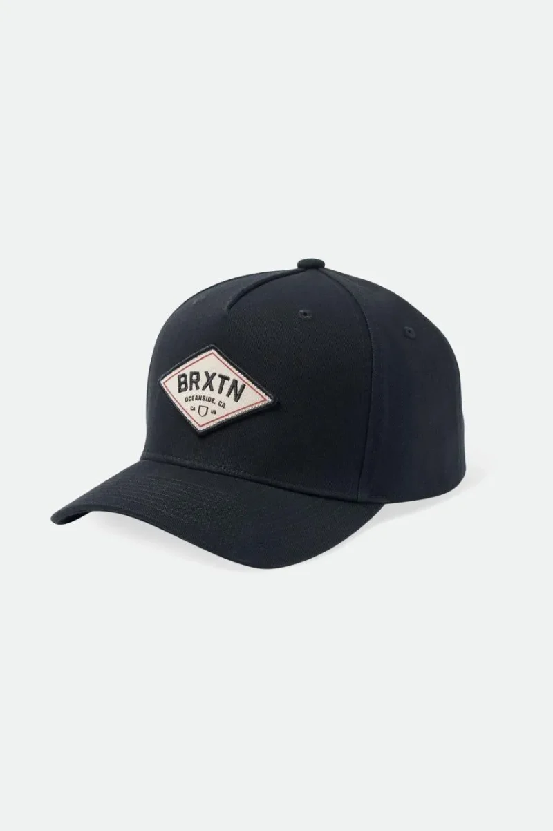 black tremont mp snapback hat