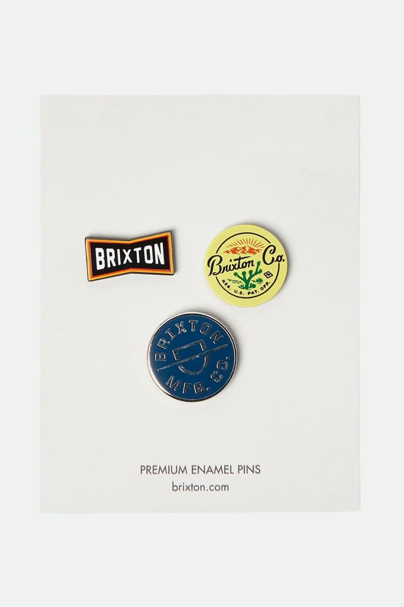 black trip pin set