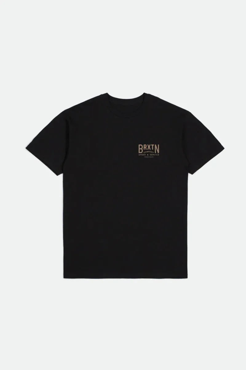 black tune up standard short sleeve tee