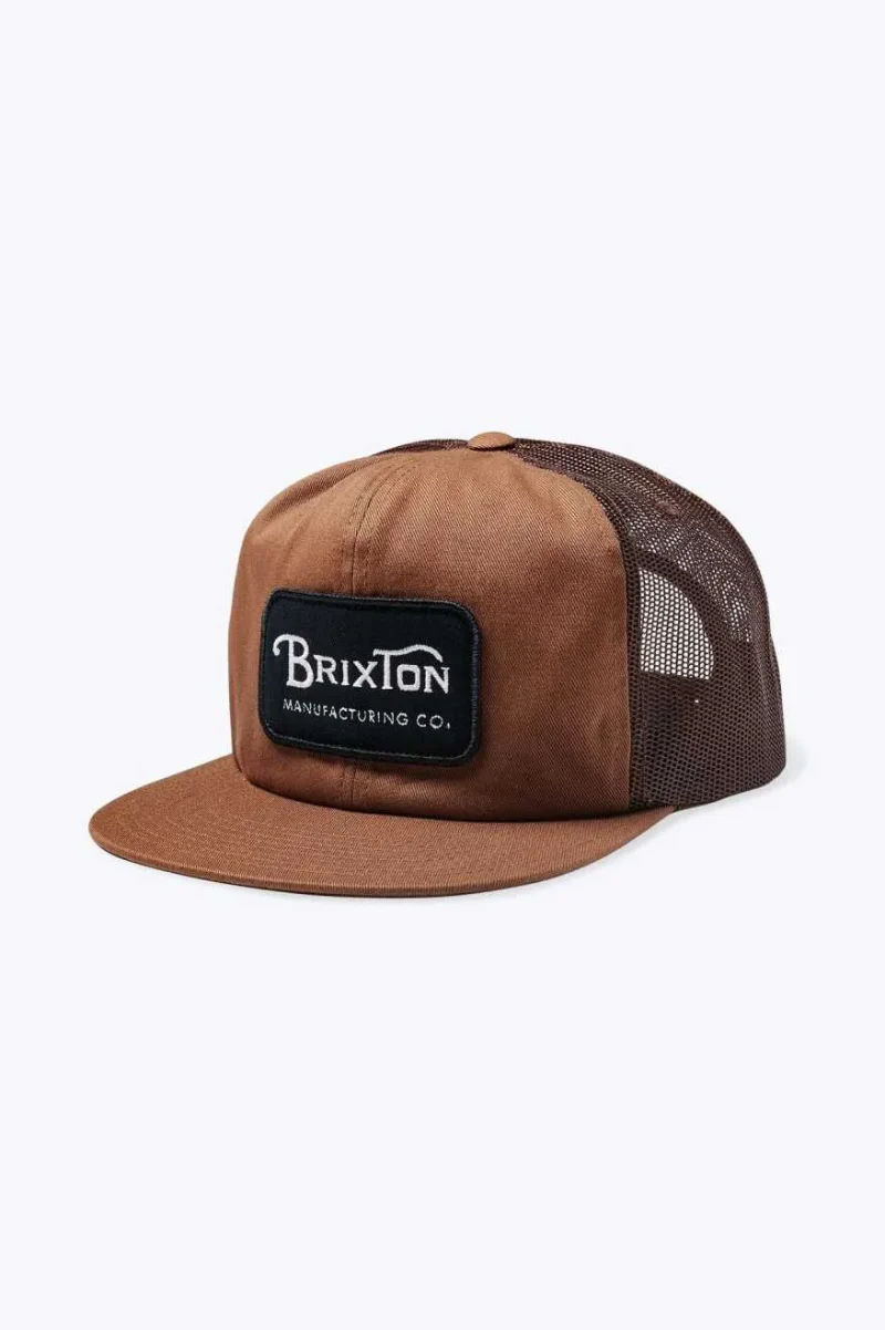 brown trucker hat premium grade