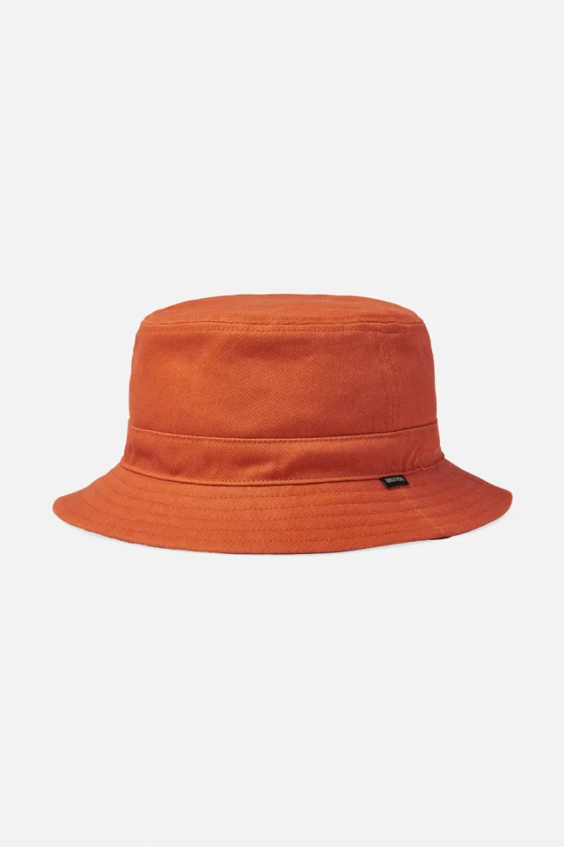 burnt orange reversible bucket hat abraham brand