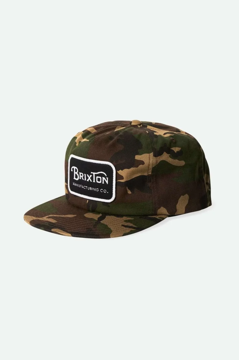 camo snapback hat premium grade