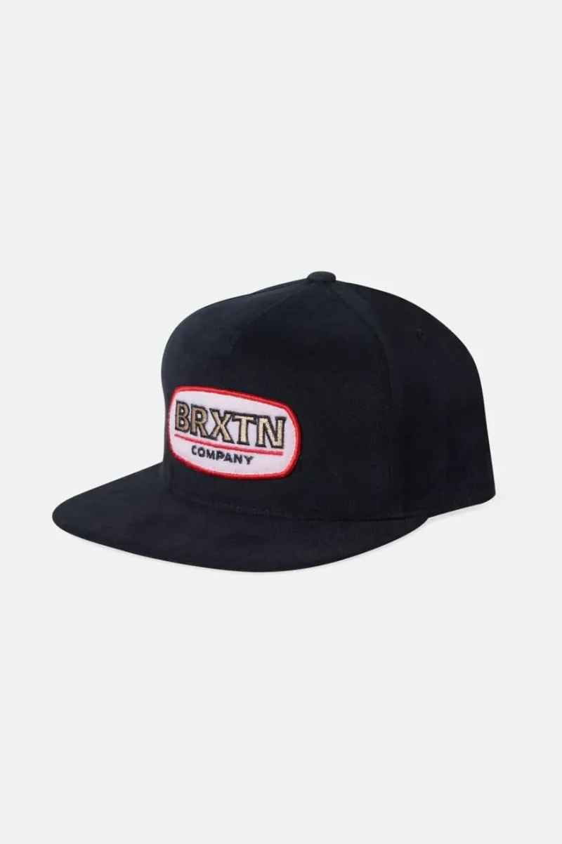 canyon black mp snapback hat